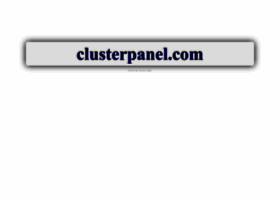 Clusterpanel.com thumbnail
