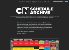 Cnschedulearchive.tumblr.com thumbnail