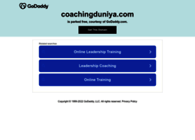 Coachingduniya.com thumbnail