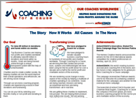 Coachingforacause.org thumbnail