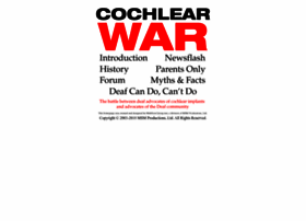 Cochlearwar.com thumbnail