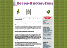 Cocoa-butter.com thumbnail