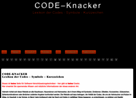 Code-knacker.de thumbnail