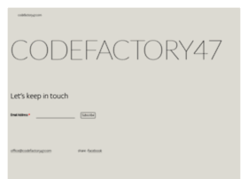 Codefactory47.com thumbnail