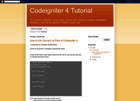 Codeigniter4tutorial.blogspot.com thumbnail