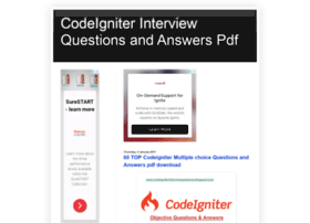 Codeigniterinterviewquestions.blogspot.in thumbnail