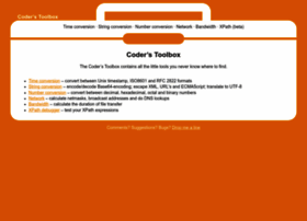 Coderstoolbox.net thumbnail Coderstoolbox.net thumbnail