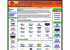 Codesammler.de thumbnail Codesammler.de thumbnail