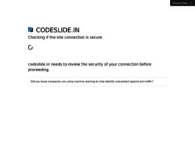 Codeslide.in thumbnail