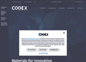 Codex-international.com thumbnail