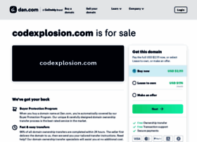 Codexplosion.com thumbnail
