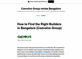 Coevolvegroupreviewbangalore.wordpress.com thumbnail