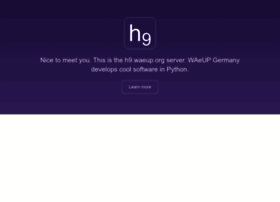 Coewarri.waeup.org thumbnail