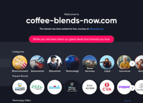 Coffee-blends-now.com thumbnail
