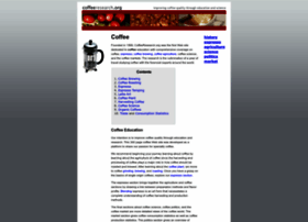Coffeeresearch.org thumbnail