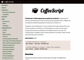 Coffeescript.org thumbnail