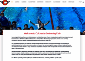 Colchesterswimming.com thumbnail