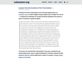 Colemanm.org thumbnail