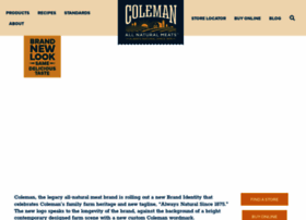 Colemannatural.com thumbnail