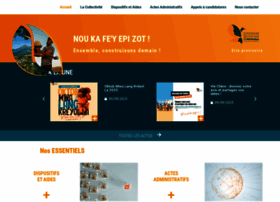 Collectivitedemartinique.mq thumbnail