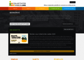 Collectivitesviables.org thumbnail