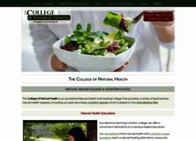 Collegeofnaturalhealth.us thumbnail