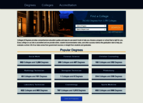 Collegesanddegrees.com thumbnail