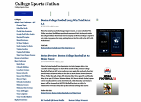 Collegesportsnation.com thumbnail