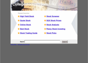 Collegestockpro.com thumbnail