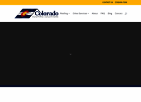 Coloradoroofingsolutions.com thumbnail