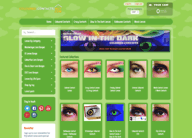 Coloured-contacts-hut.com thumbnail