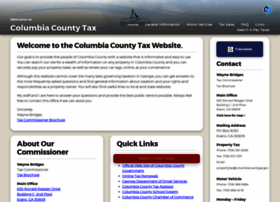 Columbiacountytax.com thumbnail