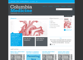 Columbiamedicinemagazine.org thumbnail