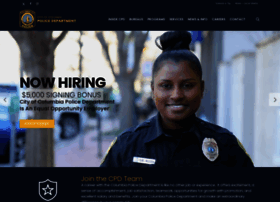 Columbiapd.net thumbnail