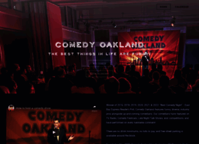 Comedyoakland.com thumbnail