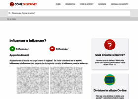 Comesiscrive.it thumbnail Comesiscrive.it thumbnail