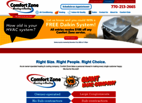 Comfort-zonehvac.com thumbnail