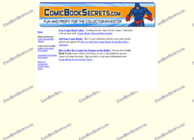 Comicbooksecrets.com thumbnail