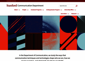 Comm.stanford.edu thumbnail