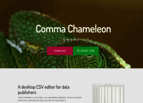 Comma-chameleon.io thumbnail