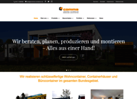 Comma-container.de thumbnail