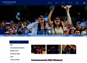 Commencement.sonoma.edu thumbnail