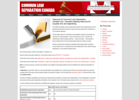 Common-law-separation-canada.com thumbnail