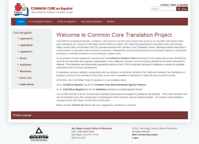 Commoncore-espanol.sdcoe.net thumbnail