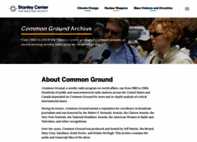 Commongroundradio.org thumbnail