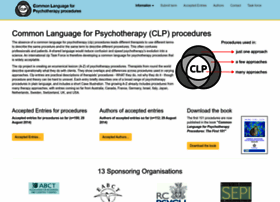 Commonlanguagepsychotherapy.org thumbnail