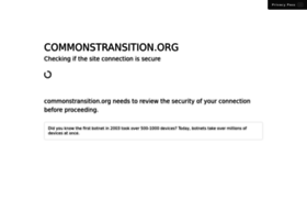 Commonstransition.org thumbnail