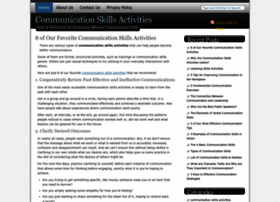 Communicationskillsactivities.com thumbnail
