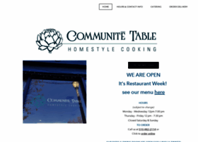 Communite-table.com thumbnail