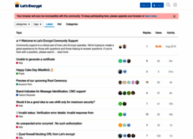 Community.letsencrypt.org thumbnail